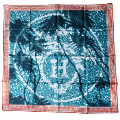 Hermes Silk A Beverly Hills Scarf 90 Bleu 2 of 5