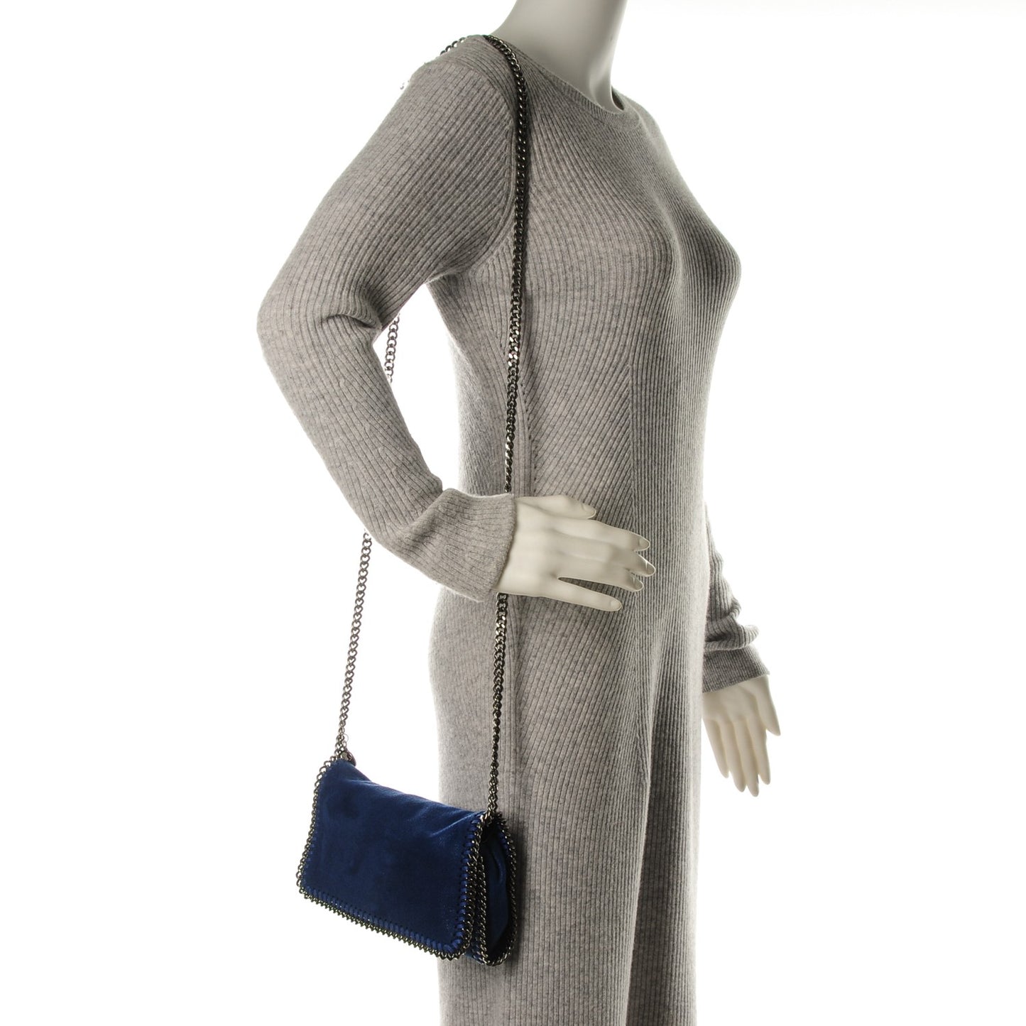 Shaggy Deer Falabella Crossbody Bag Blue