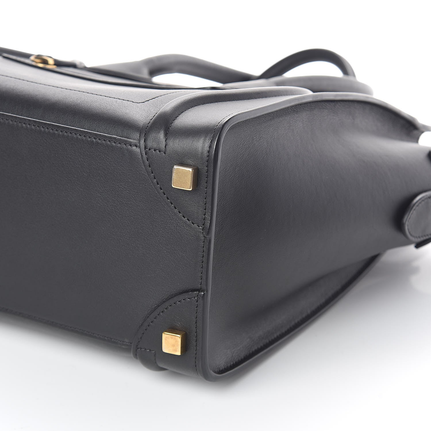 Celine Smooth Calfskin Micro Luggage Black 8 of 8