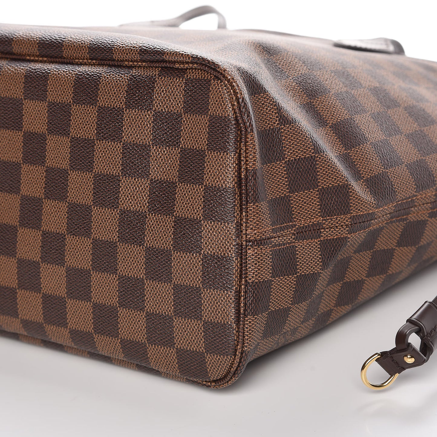 Damier Ebene Neo Neverfull MM Rose Ballerine