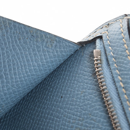 Hermes Epsom Bearn Wallet Blue Jean 7 of 13