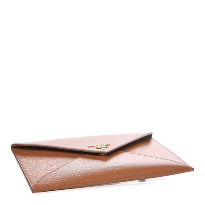 Prada Vitello Move Envelope Wallet Caramel 4 of 8