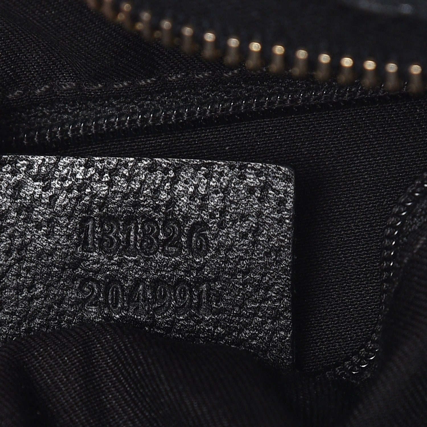Gucci Monogram Abbey Messenger Bag Black 7 of 11