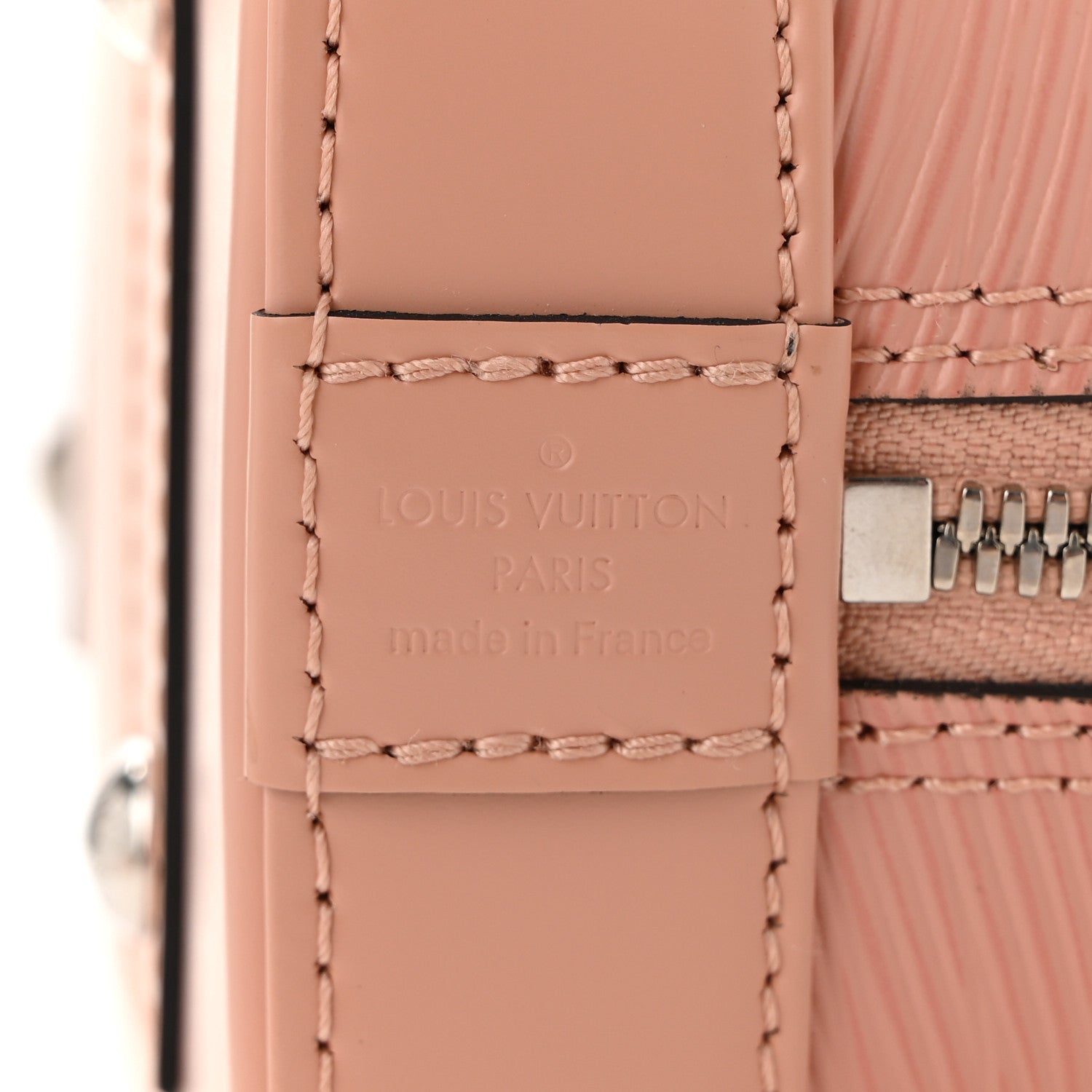 Louis Vuitton Epi Jacquard Alma BB Rose Trianon 6 of 9