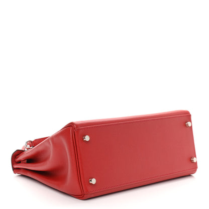 Hermes Epsom Kelly Retourne 28 Rouge Casaque 4 of 14