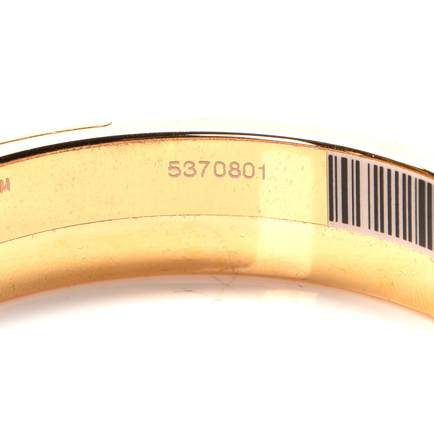 Hermes Enamel Narrow Clic Clac H Bracelet GM White 4 of 6