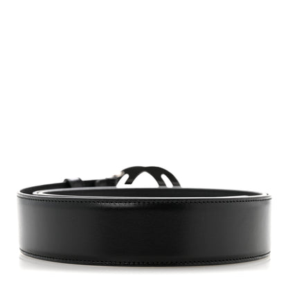 Gucci Plutone Calfskin Interlocking G 40mm Belt 120 48 Black 2 of 6