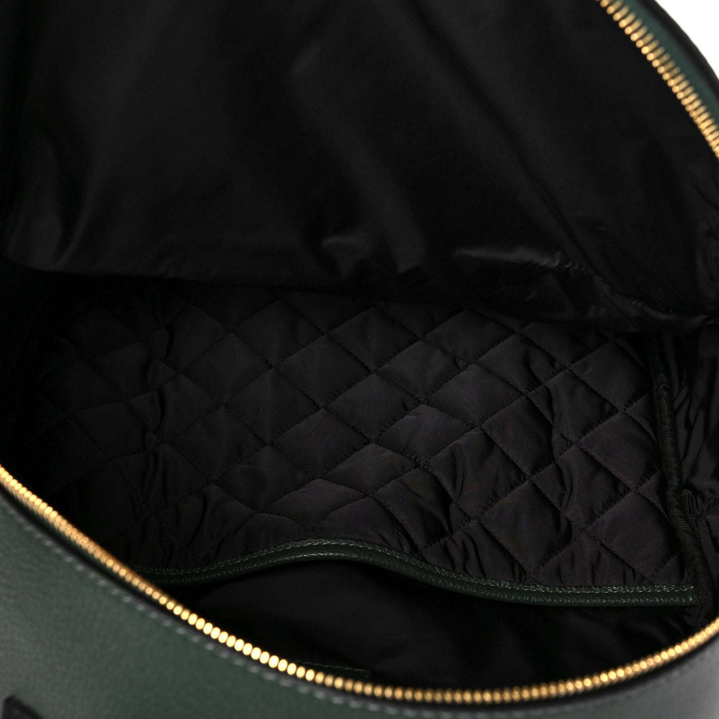 Calfskin Medusa Backpack Dark Green