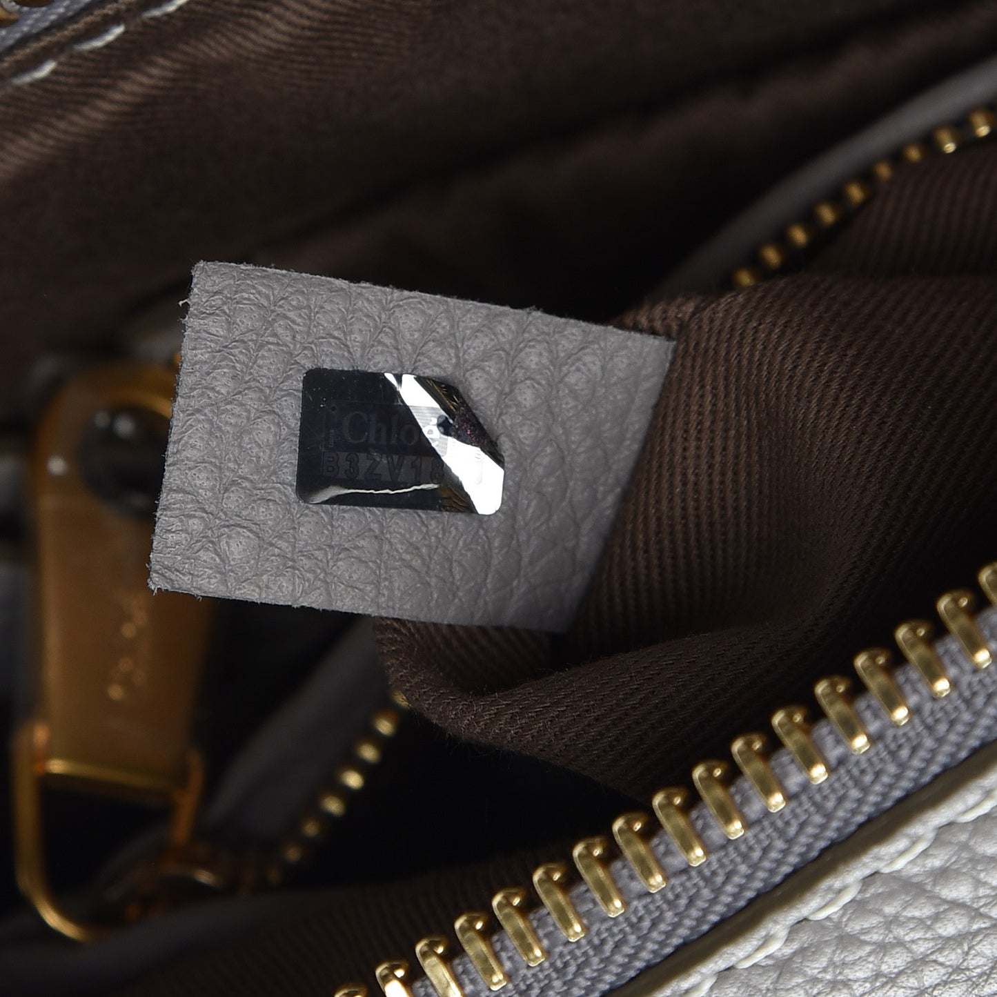 Calfskin Medium Marcie Satchel Cashmere Grey