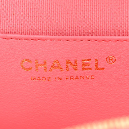 Chanel Lambskin Quilted CC In Love Heart Bag Pink 6 of 10