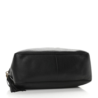 Gucci Pebbled Calfskin Medium Soho Bowler Black 4 of 12