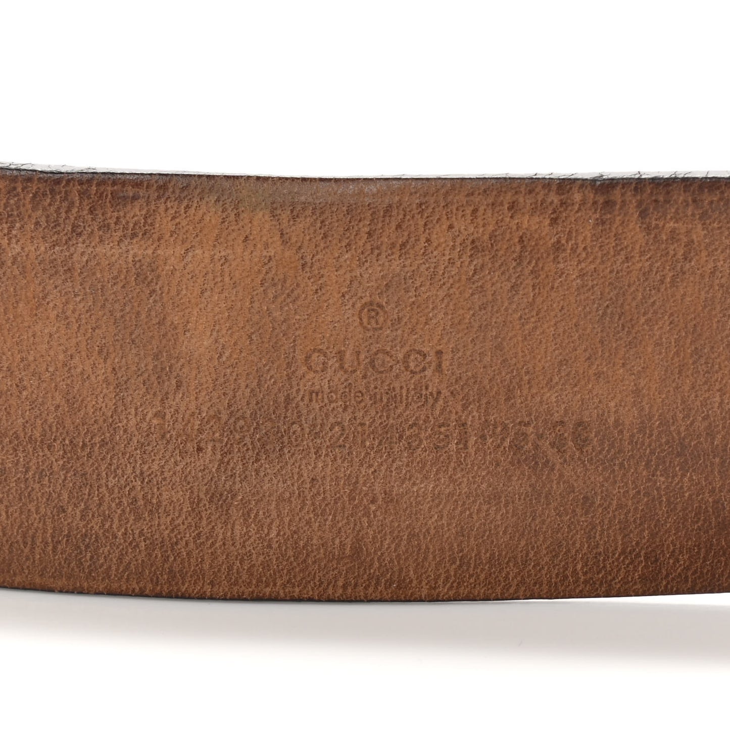 GG Supreme Monogram Niagara Lux Calfskin Interlocking G 40mm Belt 95 38 Beige Ebony Cocoa
