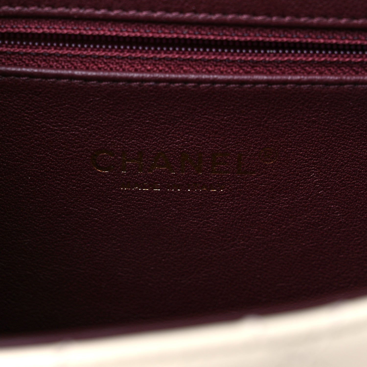 Chanel Sheepskin Quilted Mini Beauty Lock Flap White 5 of 8