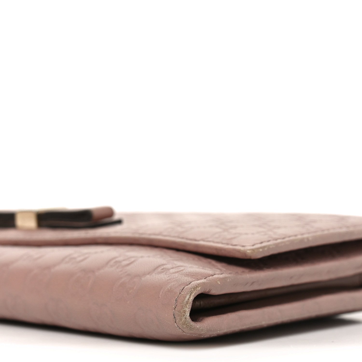 Gucci Microguccissima Bow Continental Wallet Soft Pink 9 of 9