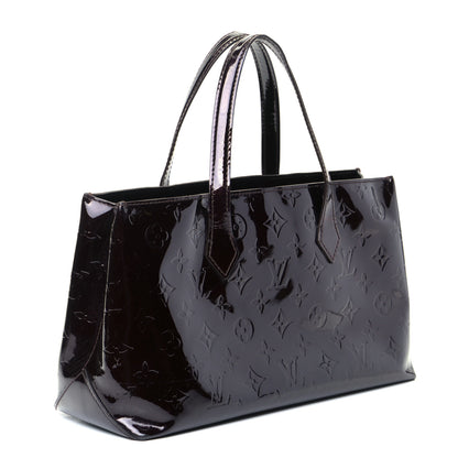 Louis Vuitton Vernis Wilshire PM Amarante 2 of 5