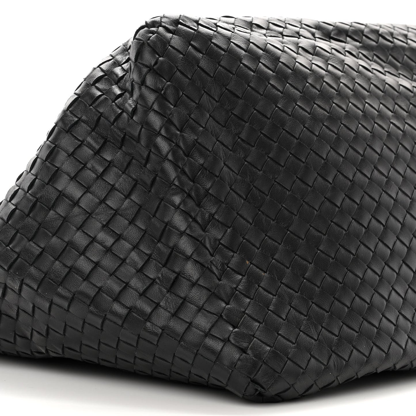 Nappa Intrecciato Large Cesta Tote Black