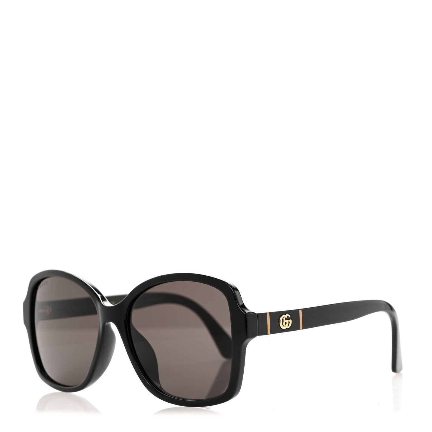 Acetate Square Sunglasses GG0765SA Black
