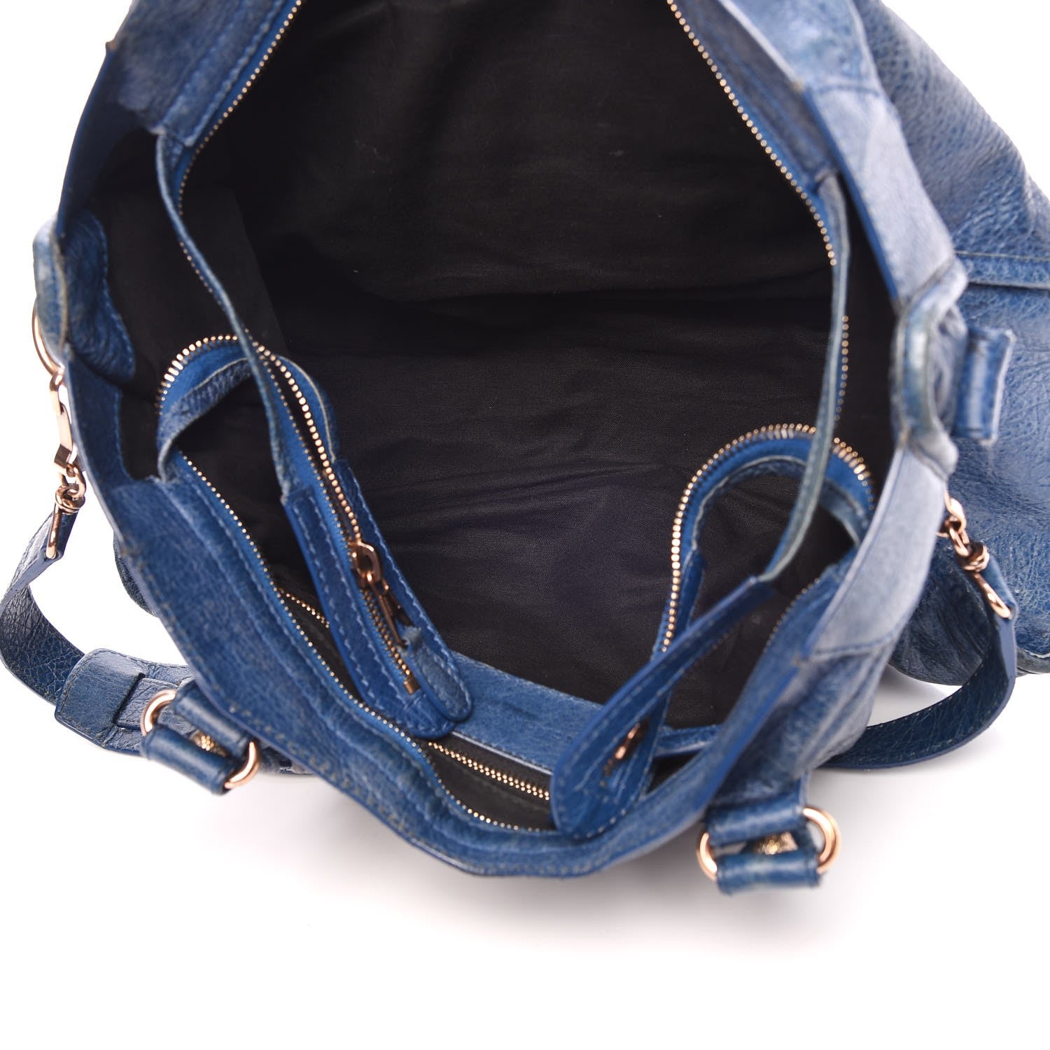 Balenciaga Agneau Giant 12 Rose Gold Hardware City Bleu Cobalt Bleu Electric 5 of 12