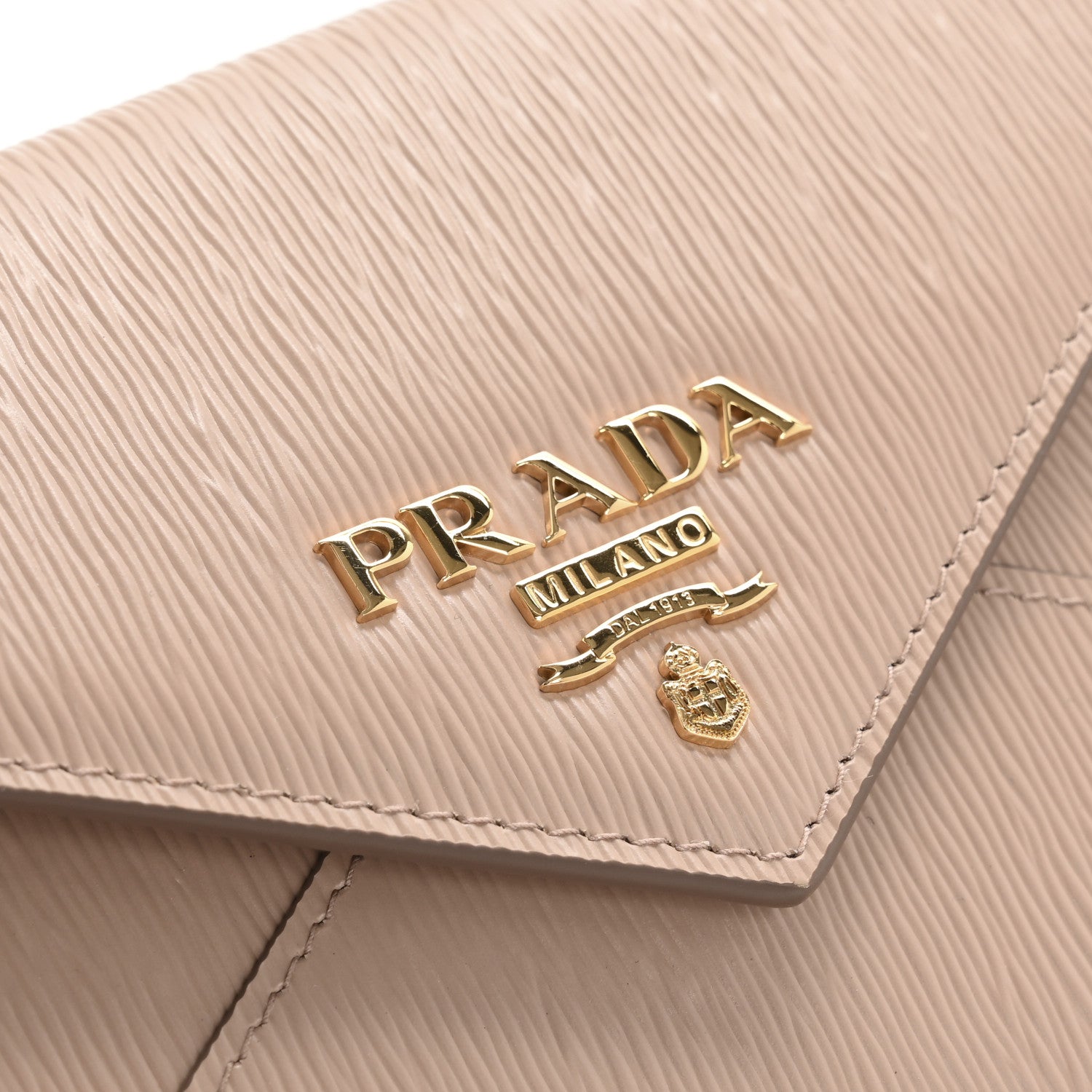 Prada Vitello Move Envelope Wallet Cipria 9 of 9