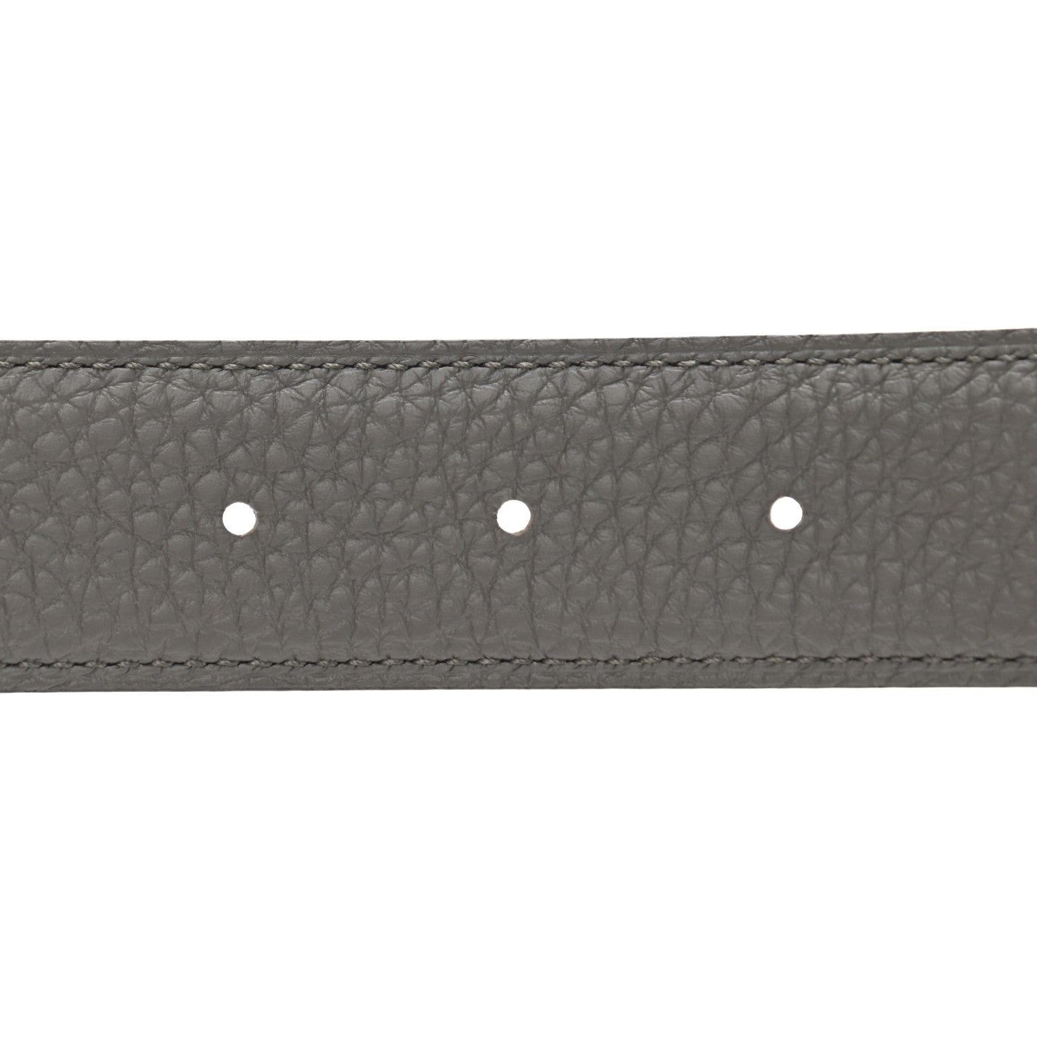 Hermes Swift Togo 32mm H Belt 75 Etain Black 3 of 6