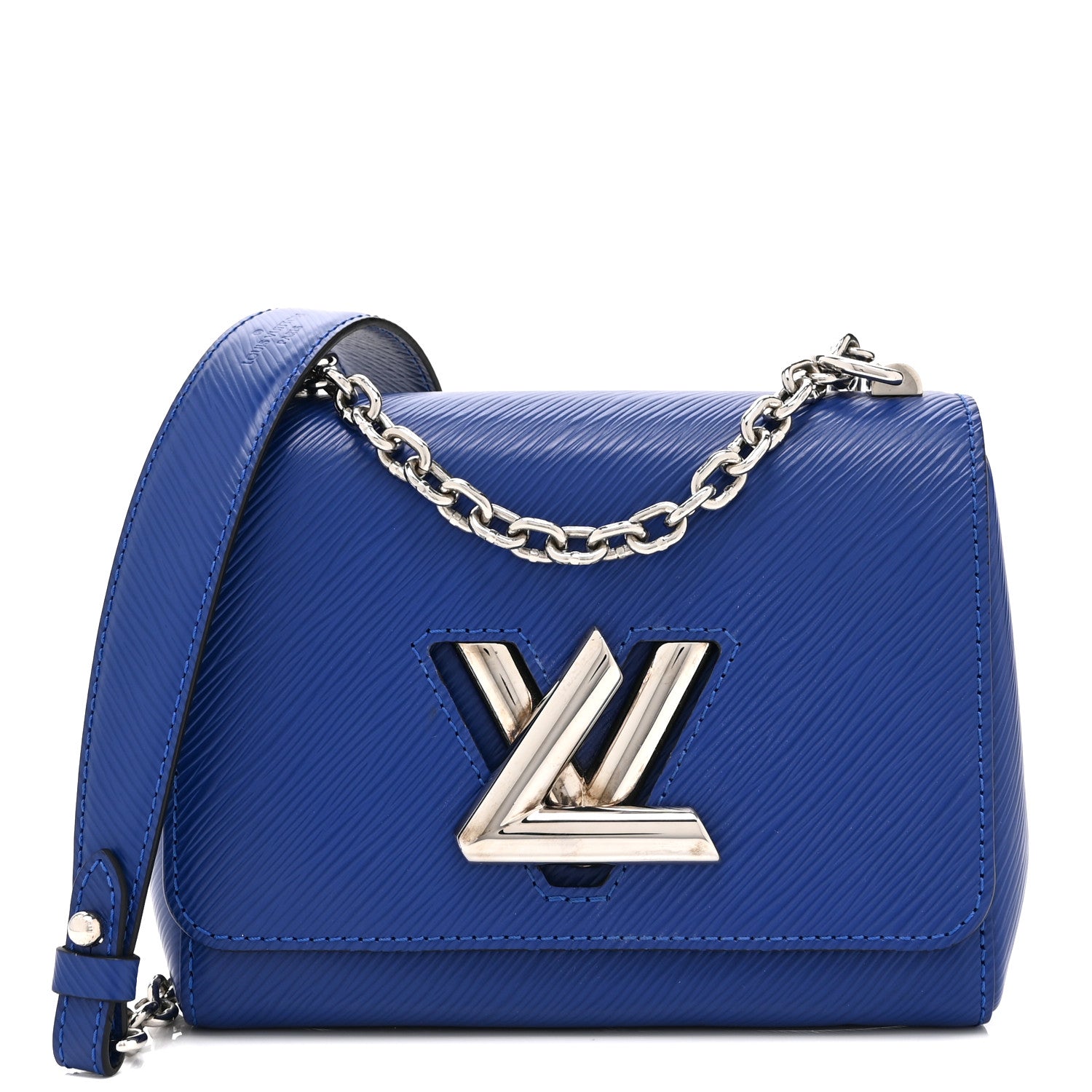 Louis Vuitton Epi Twist Shoulder Bag PM Blueberry 1 of 10