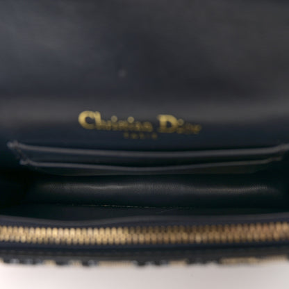 Christian Dior Oblique Saddle Belt Bag Blue 5 of 17