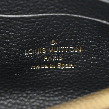 Louis Vuitton Empreinte Double Zip Pochette Black 7 of 12