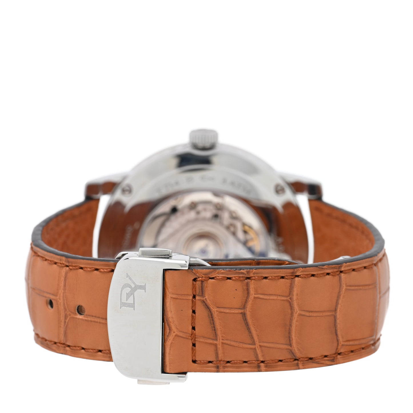 Stainless Steel Alligator 43mm Classic Small Seconds Automatic Watch