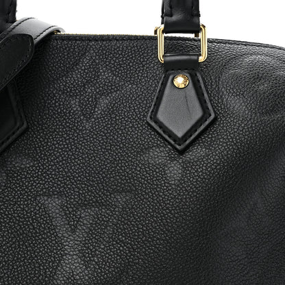 Louis Vuitton Empreinte Monogram Giant Speedy Bandouliere 25 Black 7 of 12