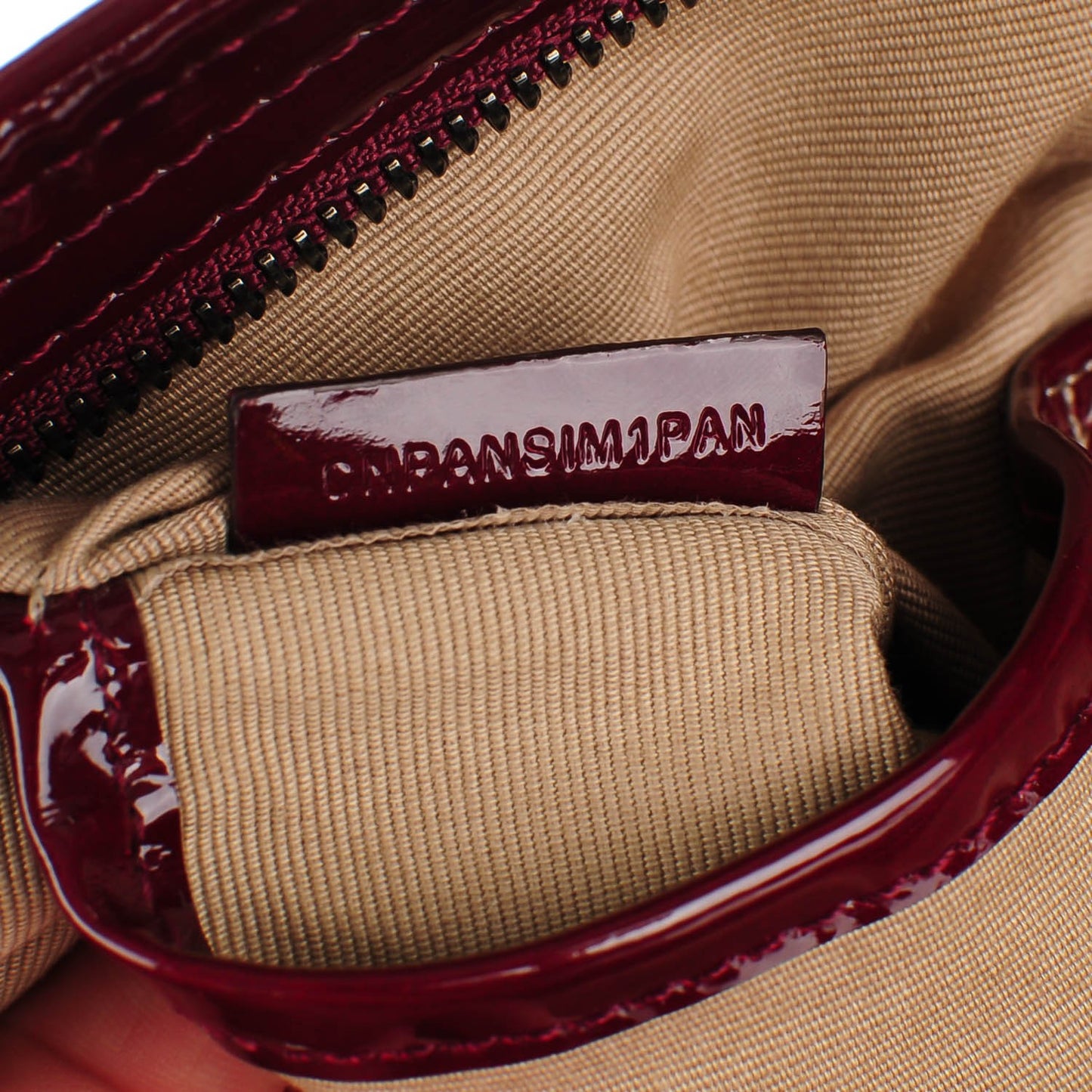Supernova Check Tote Red