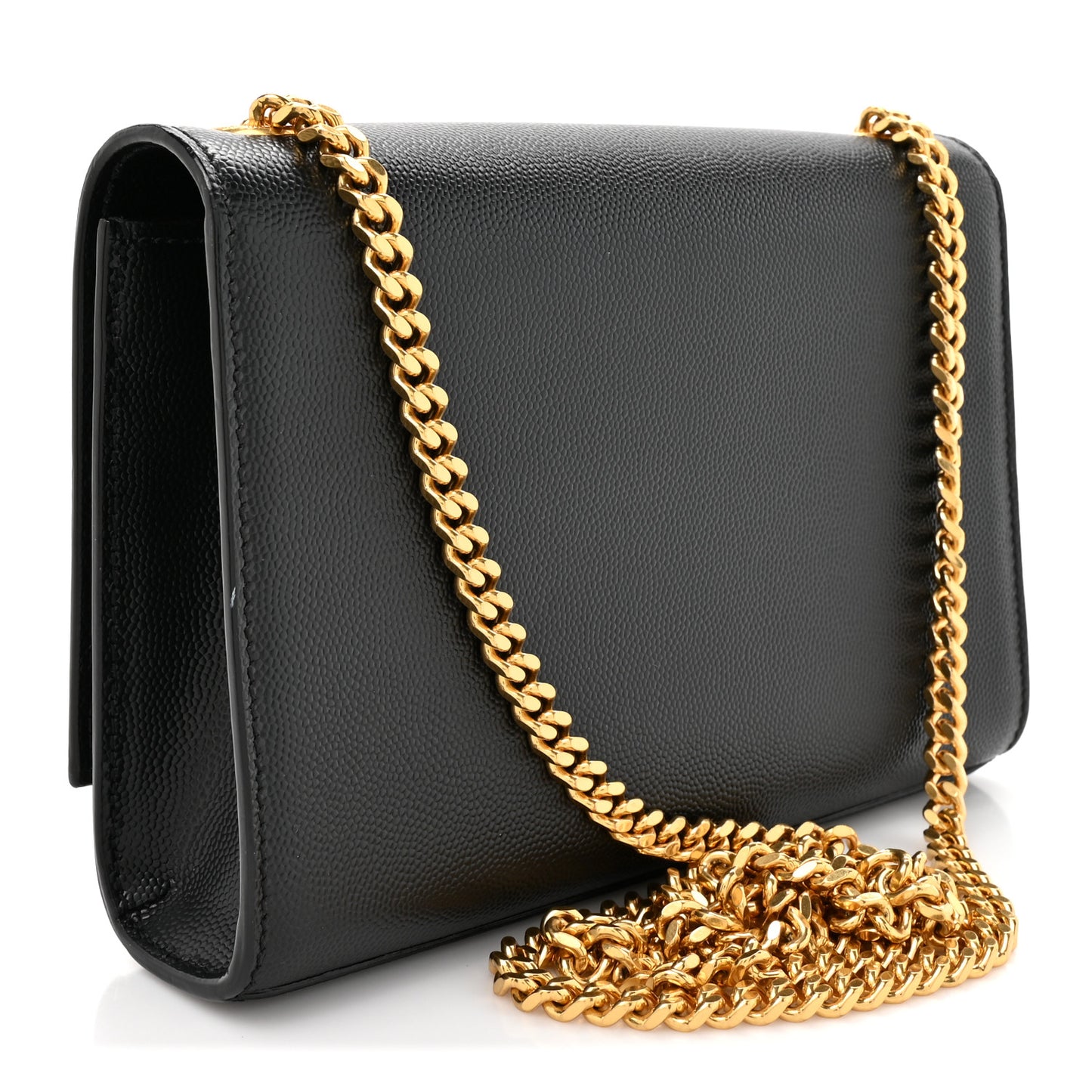 Grain De Poudre Small Monogram Kate Satchel Black