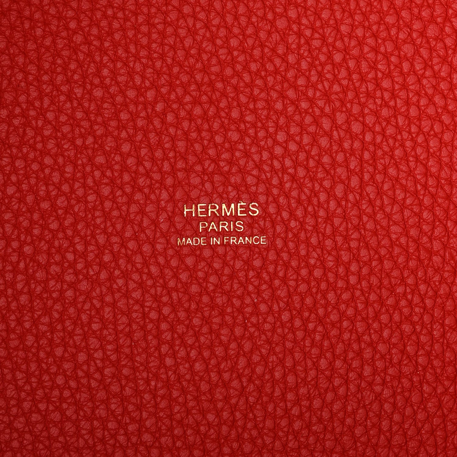 Hermes Taurillon Clemence Picotin Lock 22 MM Rouge de Coeur 6 of 11