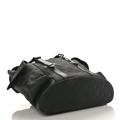 Louis Vuitton Taurillon Monogram Christopher PM Backpack Black 4 of 9