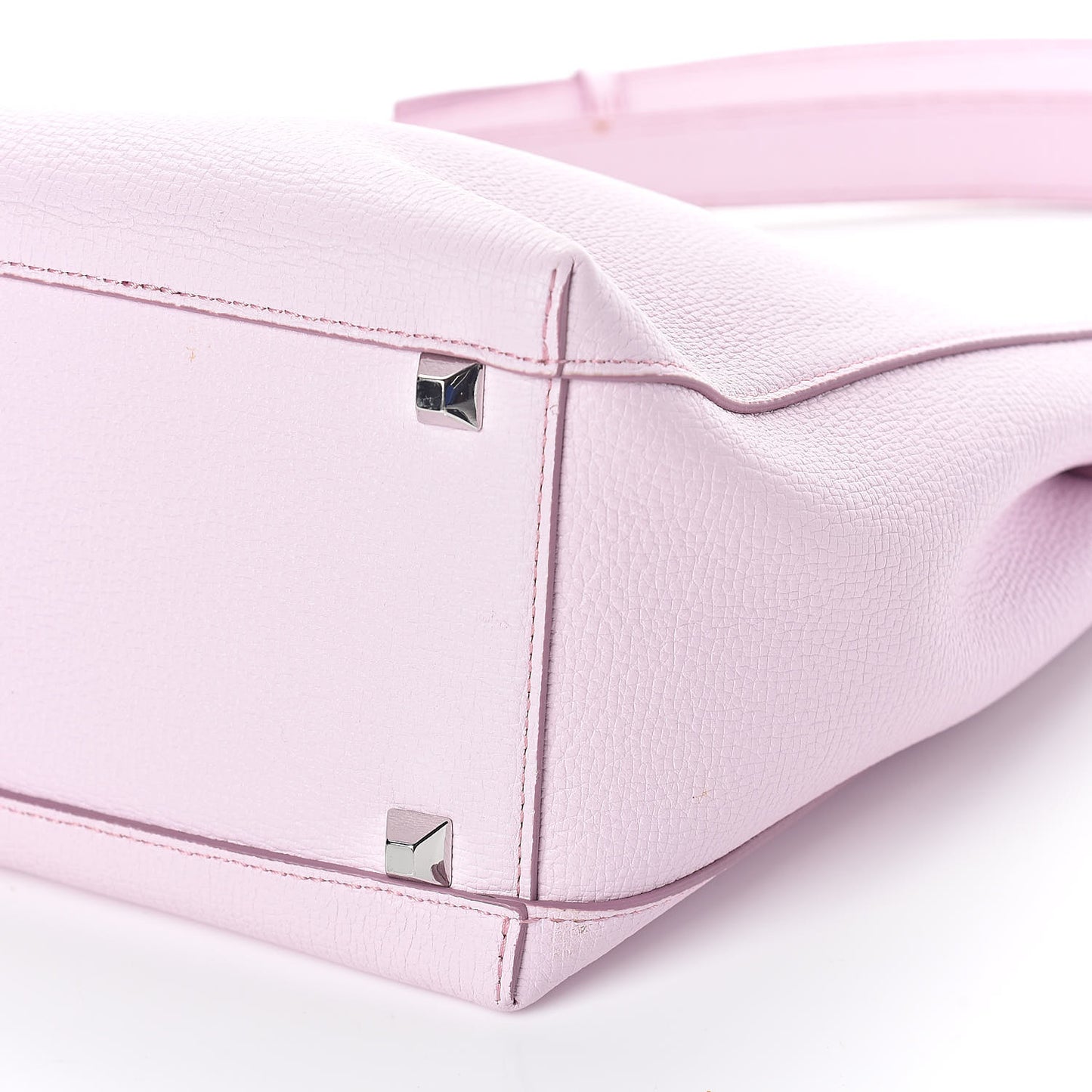 Grained Calfskin Sarah Medium Visetos Hobo Prism Pink