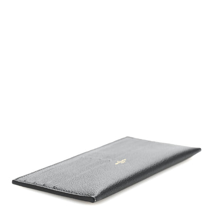 Louis Vuitton Calfskin Felicie Chain Wallet Card Holder Insert Black 4 of 6
