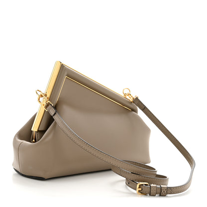 Fendi Shiny Nappa Small Fendi First Dove Gray 3 of 11