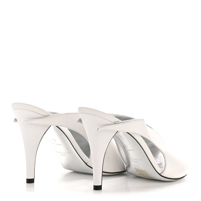 Givenchy Smooth Calfskin Lookbook 95mm Mules 37 White 5 of 11