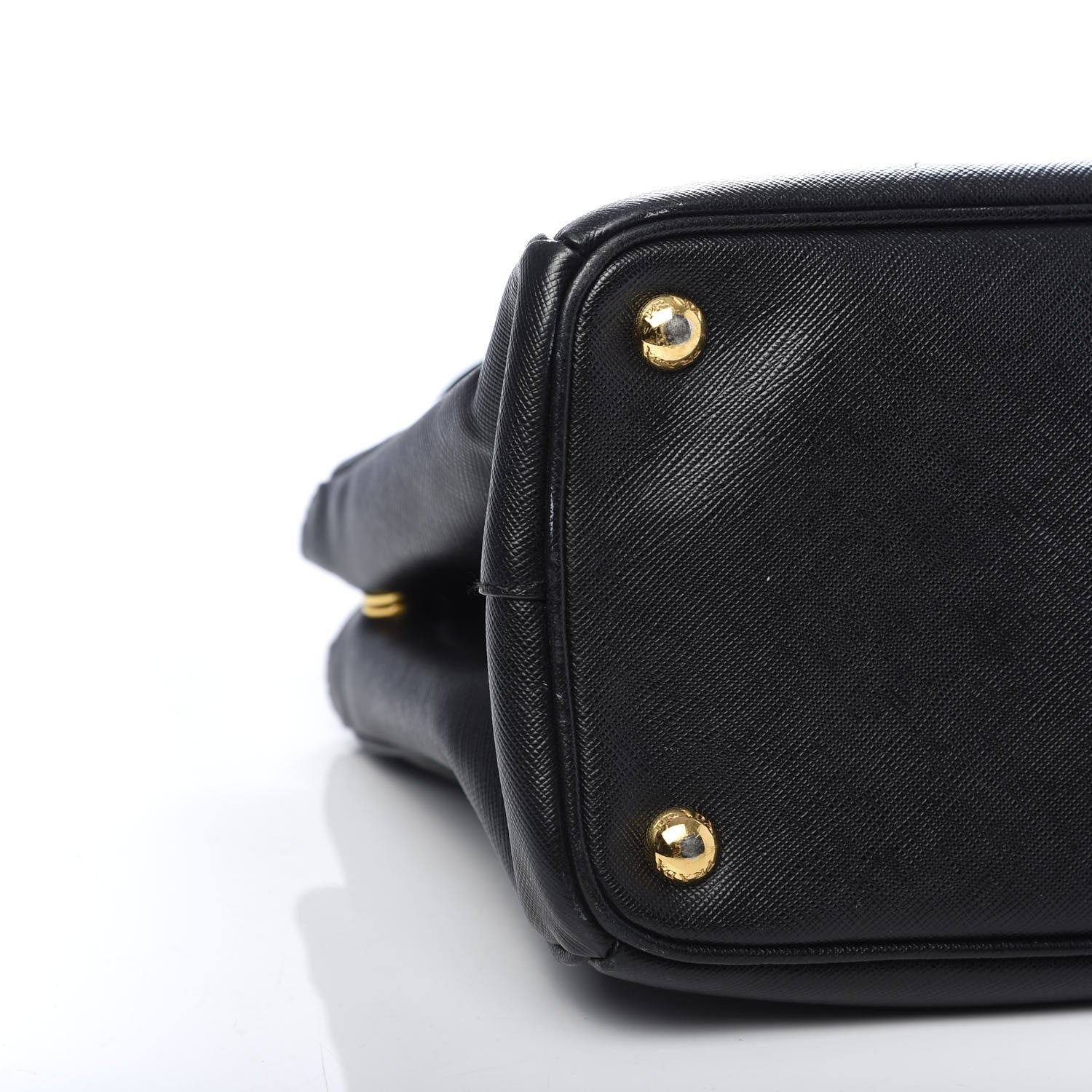Prada Saffiano Small Galleria Double Zip Tote Black 12 of 14