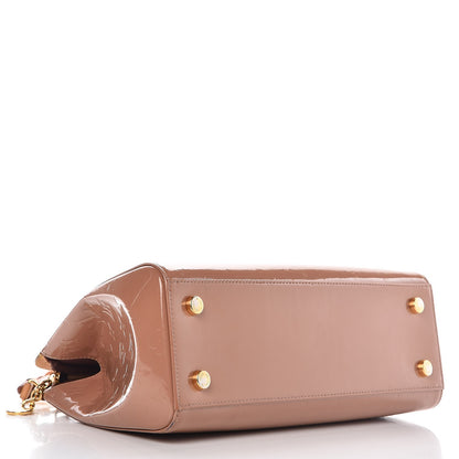 Louis Vuitton Vernis Brea MM Rose Velours 5 of 16