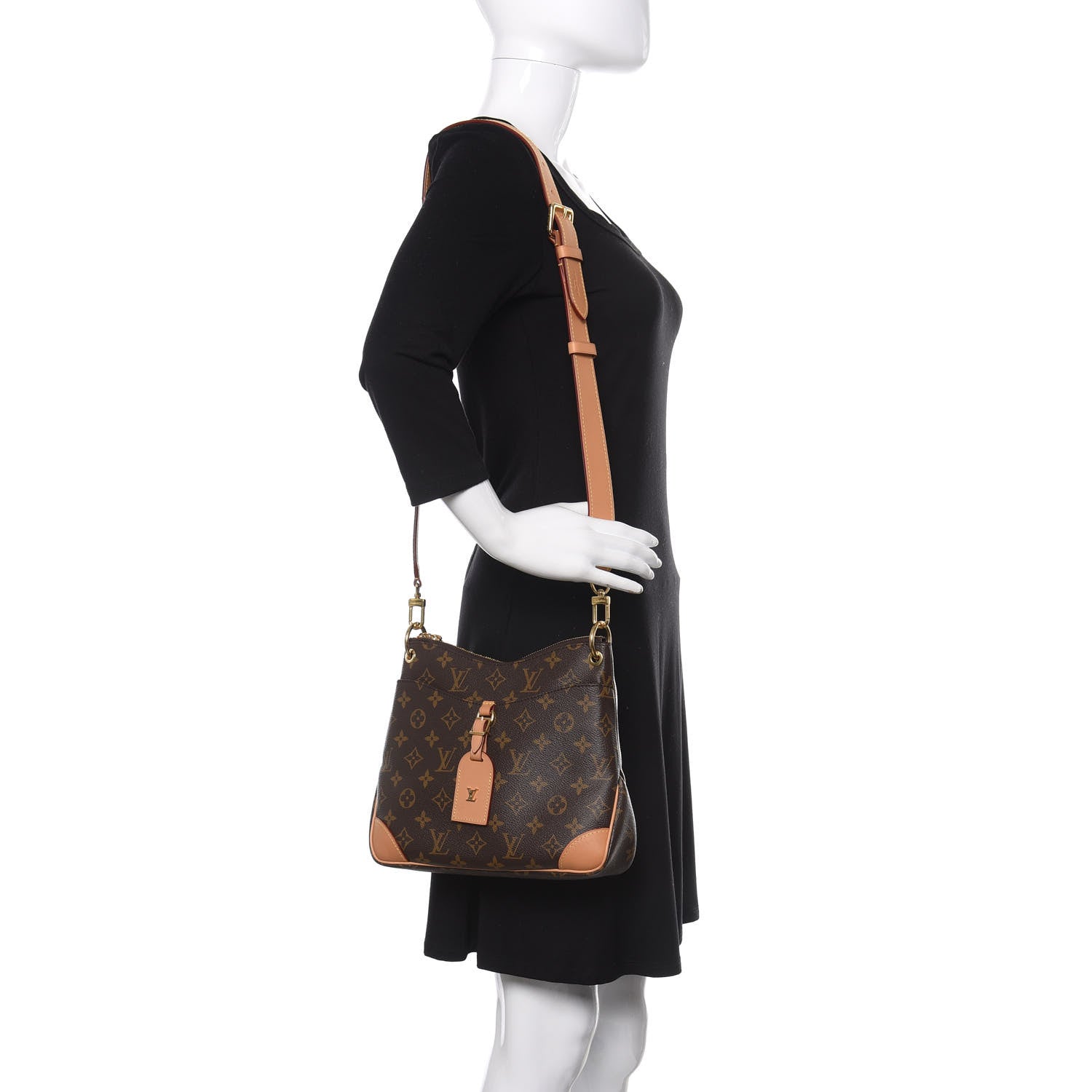 Louis Vuitton Monogram Odeon PM Natural 2 of 10