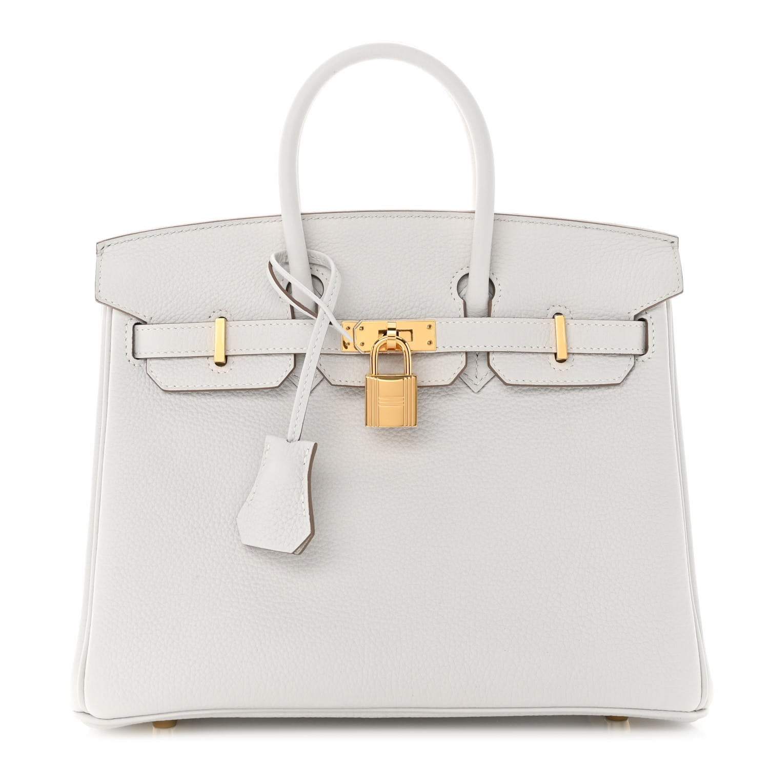Hermes Togo Birkin 25 Gris Pale 1 of 12