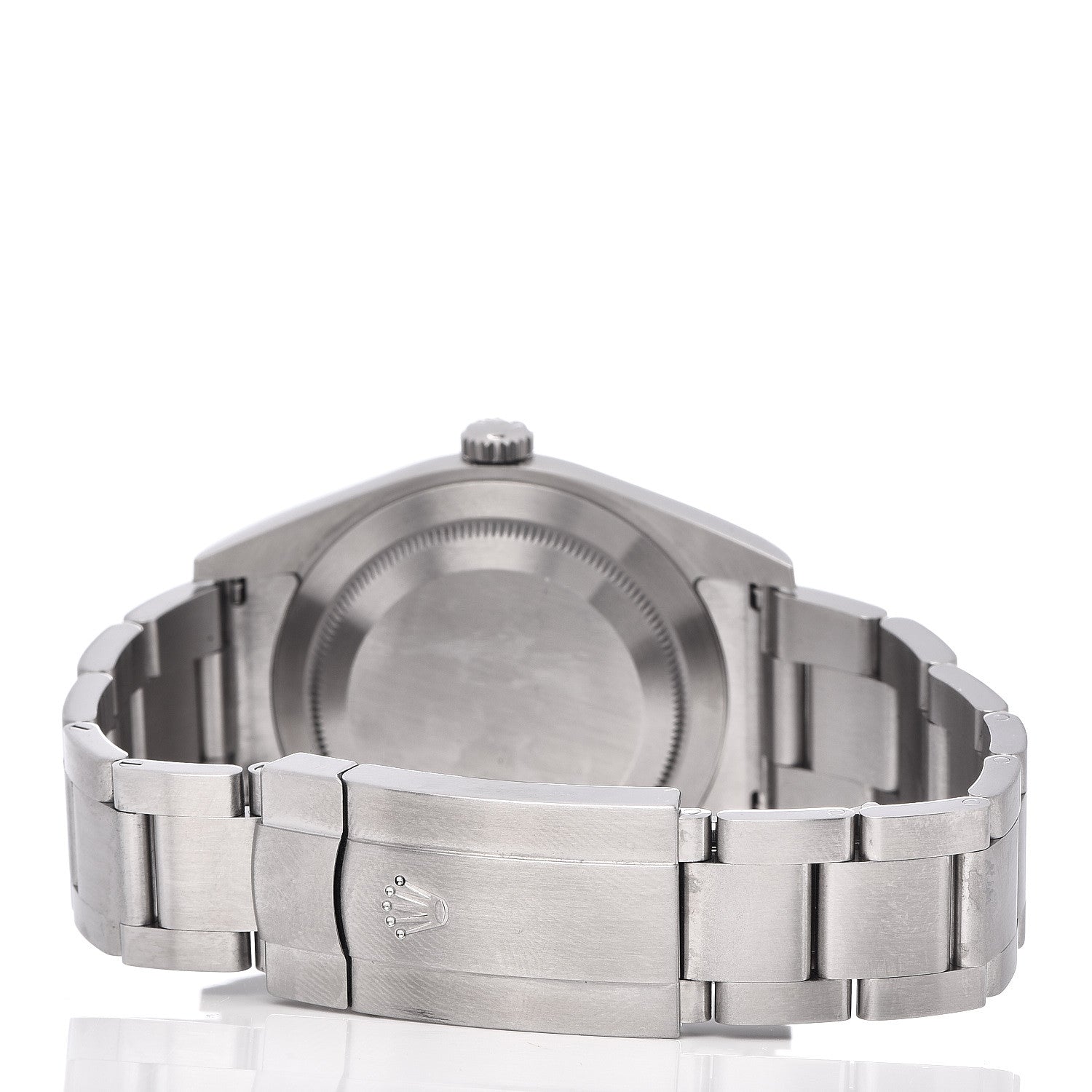 Rolex Stainless Steel 39mm Oyster Perpetual Watch Blue 114300 4 of 6