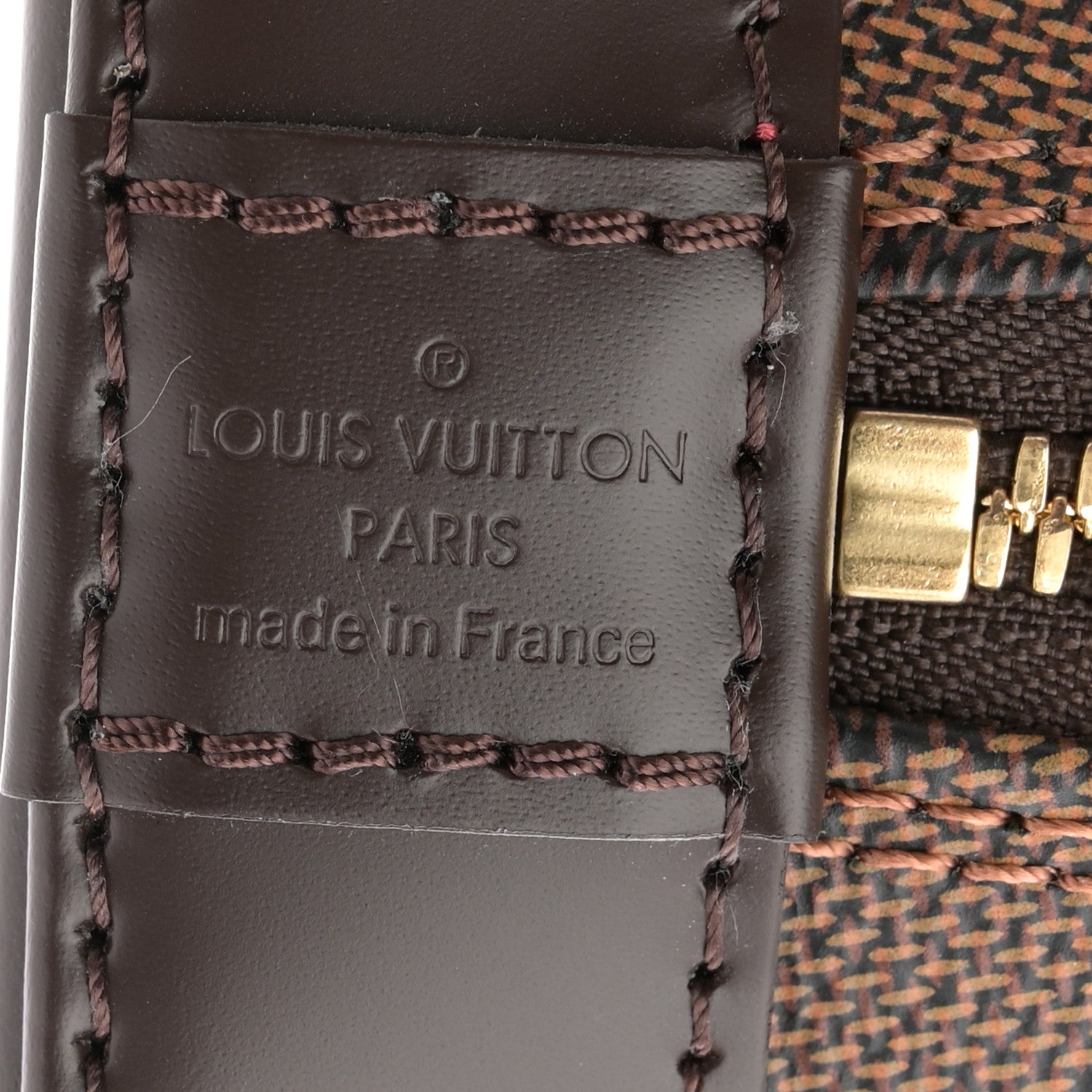 Louis Vuitton Damier Ebene Alma BB 6 of 9