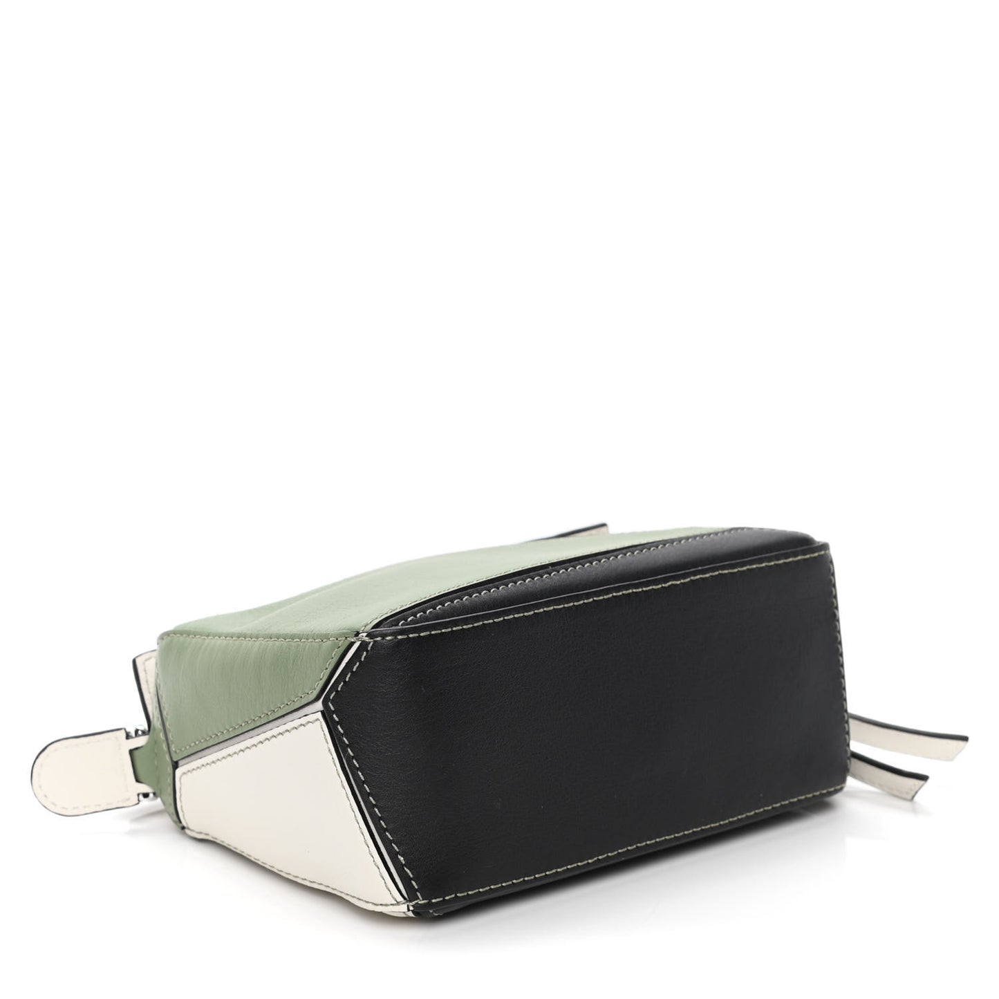 Calfskin Mini Puzzle Bag Soft White Rosemary