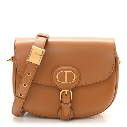 Christian Dior Box Calfskin Medium Bobby Flap Camel 1 of 11