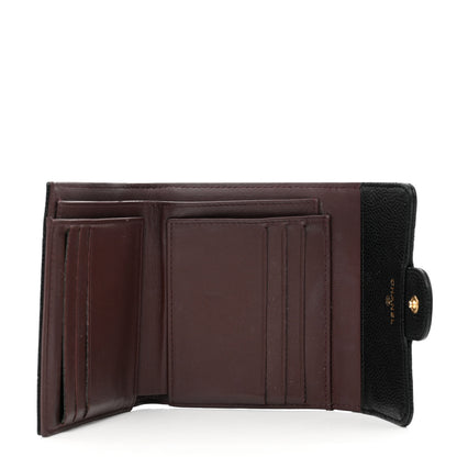 Chanel Caviar Quilted Compact Flap Wallet Black 5 of 11