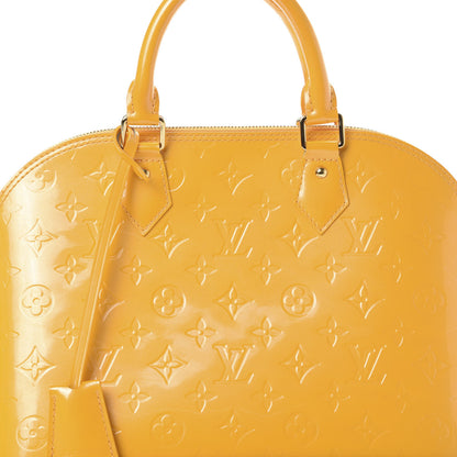 Louis Vuitton Vernis Alma PM Jaune Passion 6 of 10