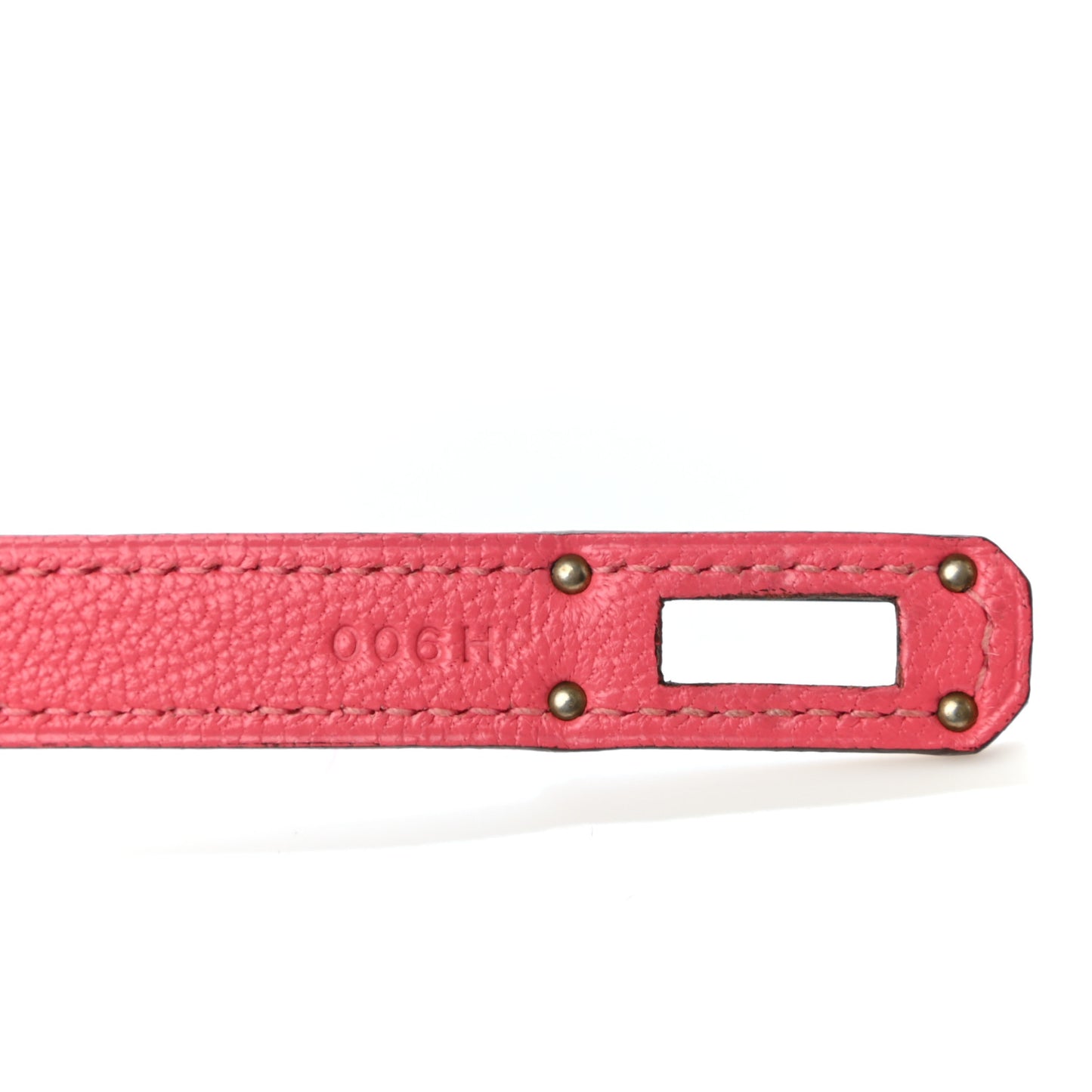 Chevre Mysore Kelly Longue Wallet Rose Lipstick