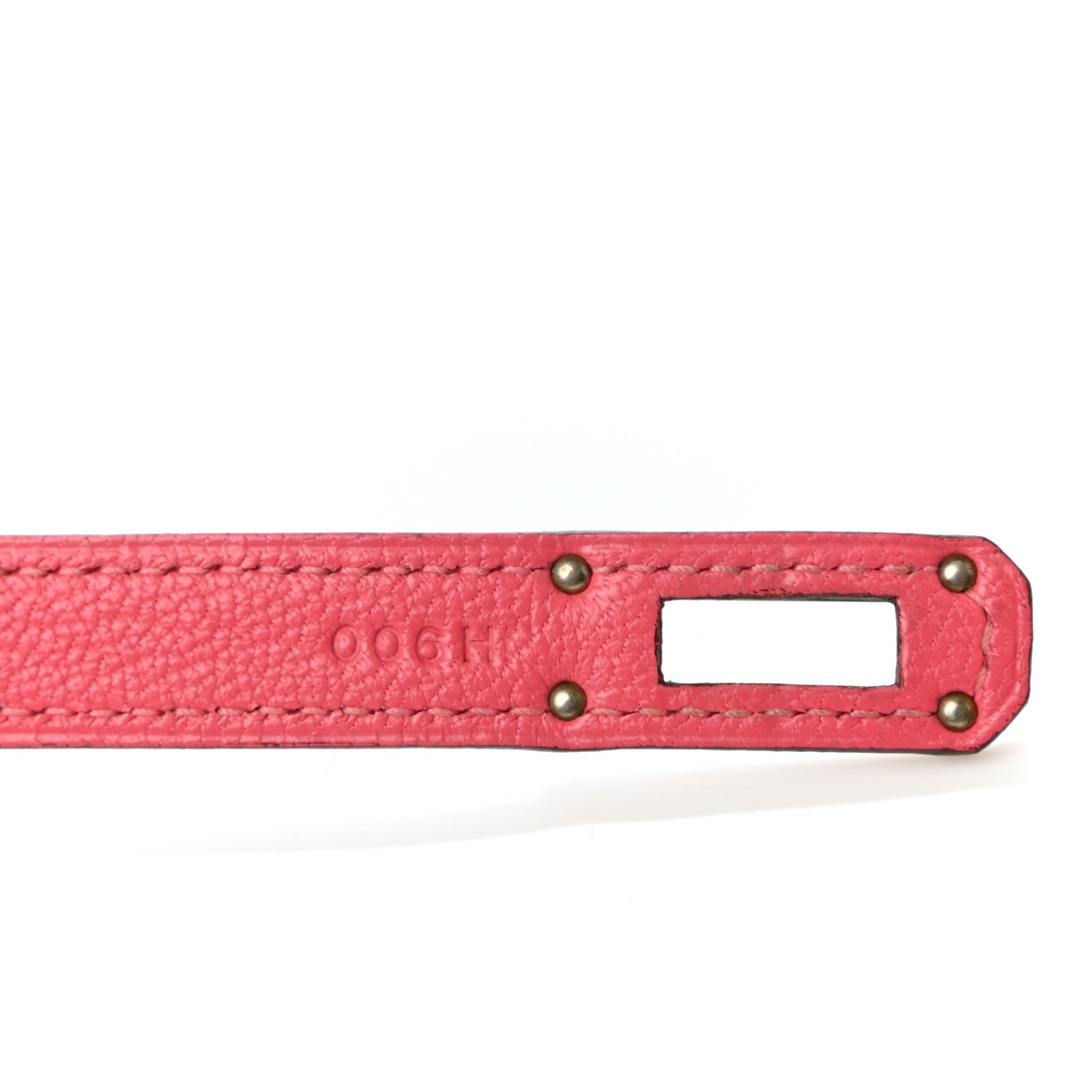 Hermes Chevre Mysore Kelly Longue Wallet Rose Lipstick 8 of 8