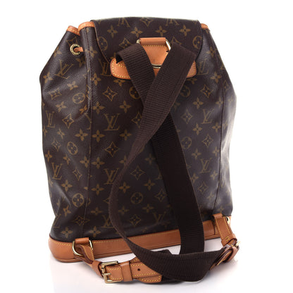Louis Vuitton Monogram Montsouris GM Backpack 3 of 11